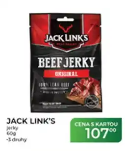 Tamda Foods JACK LINK'S jerky nabídka