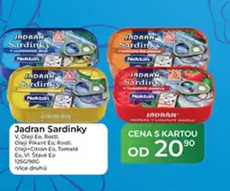 Tamda Foods Jadran Sardinky nabídka