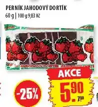 Penny Market Jahodový perník 60g nabídka