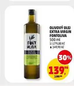 Penny Market OLIVOVÝ OLEJ EXTRA VIRGIN FONTOLIVA nabídka