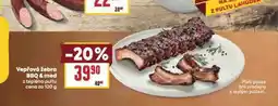 Billa Vepřová žebra bbq & med nabídka