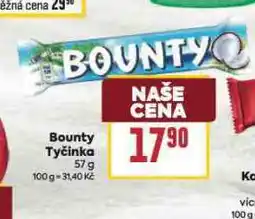 Billa Bounty tyčinka nabídka