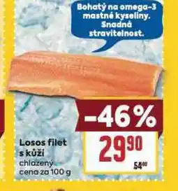 Billa Losos filet s kůží nabídka