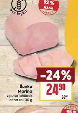 Billa Šunka marina nabídka