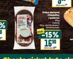 Billa Chlebíčky s polevou nabídka