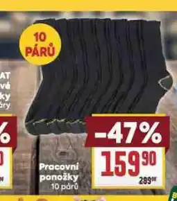 Billa Pracovní ponožky nabídka