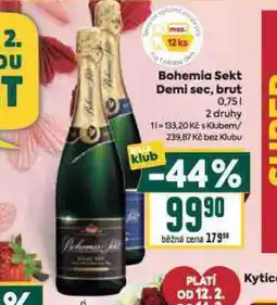Billa Bohemia sekt nabídka