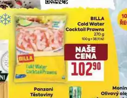 Billa Billa cold water coktail prawns nabídka