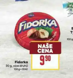 Billa Fidorka nabídka