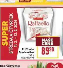 Billa Raffaello bonboniéra nabídka