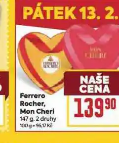 Billa Ferrero rocher nabídka