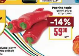 Billa Paprika kapie nabídka