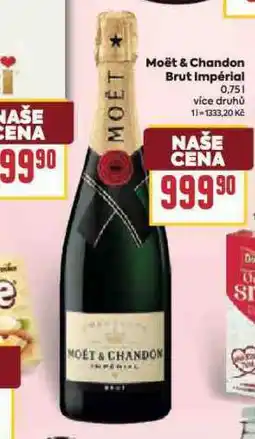 Billa Moët & chandon brut imepriál nabídka