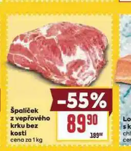 Billa Špalíček z vepřového krku bez kosti nabídka