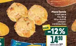 Billa Pizza žemle nabídka