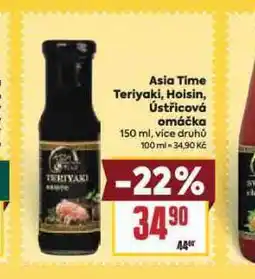 Billa Asia time ústřicová omáčka nabídka