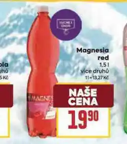 Billa Magnesia red nabídka