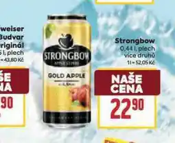 Billa Strongbow nabídka