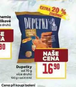 Billa Dupetky nabídka