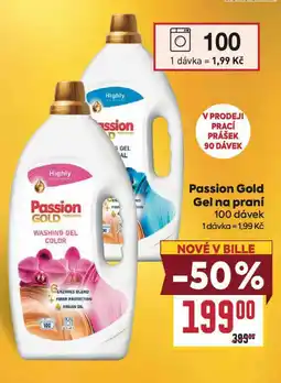 Billa Passion gold gel na praní nabídka