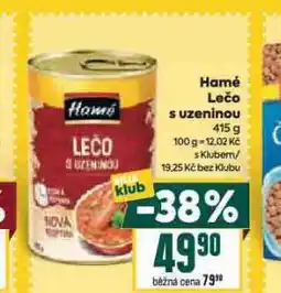 Billa Hamé lečo s uzeninou nabídka