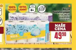 Billa Billa toaletní papír nabídka