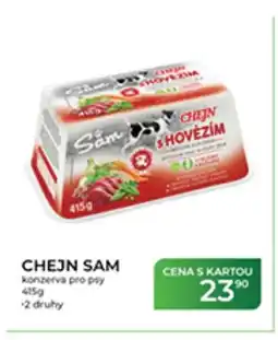 Tamda Foods CHEJN SAM konzerva pro psy nabídka