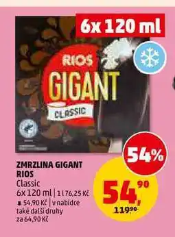 Penny Market ZMRZLINA GIGANT RIOS Classic nabídka