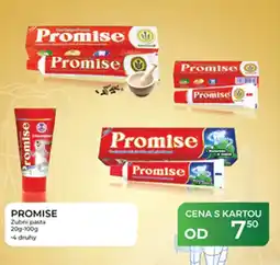 Tamda Foods PROMISE Zubní pasta nabídka