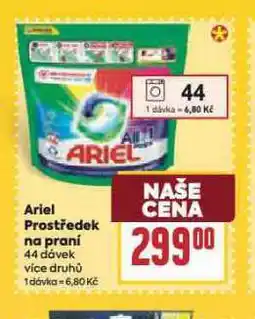 Billa Ariel prostředek na praní nabídka