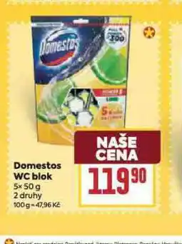 Billa Dometsos wc blok nabídka