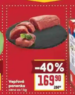 Billa Vepřová panenka nabídka