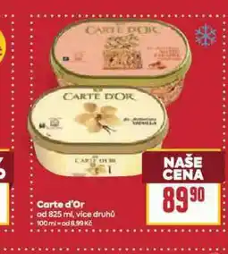 Billa Zmrzlina carte d´or nabídka