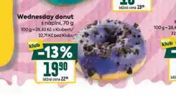 Billa Wednesday donut nabídka