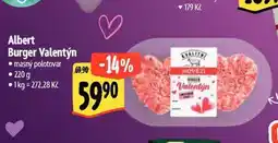 Albert Burger valentýn nabídka