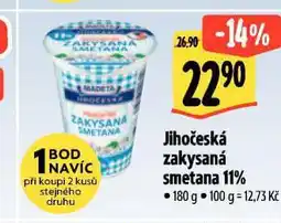 Albert Jihočeská zakysaná smetana nabídka