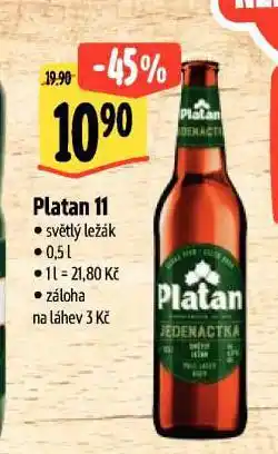Albert Pivo platan nabídka