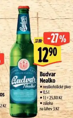 Albert Pivo budvar nealko nabídka