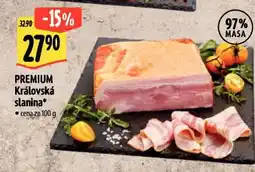 Albert Královská slanina nabídka