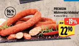 Albert Mistrovská klobása nabídka