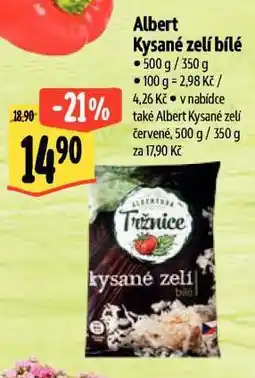 Albert Kysané zelí bílé nabídka