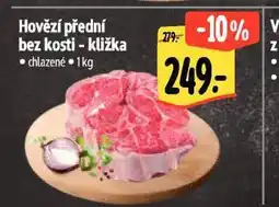 Albert Hovězí přední bez kosti nabídka