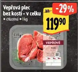 Albert Vepřová plec bez kosti nabídka