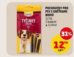 Penny Market POCHOUTKY PRO PSY S DRŠŤKAMI BODIE, 12 ks nabídka