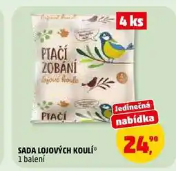 Penny Market SADA LOJOVÝCH KOULĺ, 4 ks nabídka