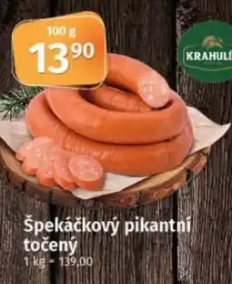COOP TIP Špekáčkový pikantní točený nabídka
