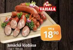 COOP TIP Junácká klobása nabídka