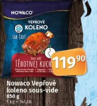 COOP TIP Nowaco Vepřové koleno sous-vide nabídka