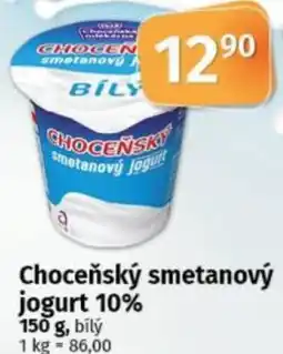 COOP TIP Choceňský smetanový jogurt 10% nabídka