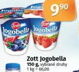 COOP TIP Zott Jogobella nabídka